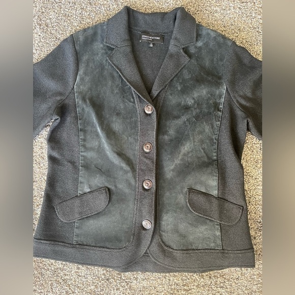 5/$25 JONES New York Collection Button up cardigan jacket size medium - Picture 2 of 9